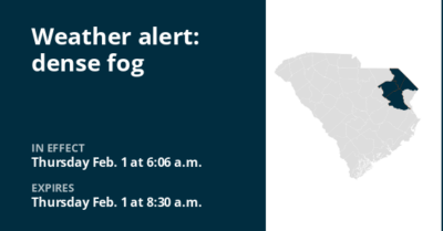 dense fog weather alert