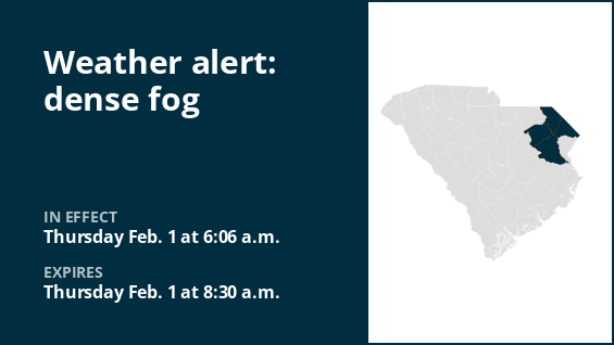 dense fog weather alert